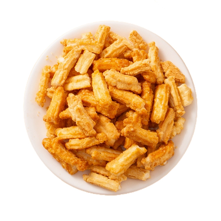 2,5 kg Rice Cracker Strips med smak av senapäggula