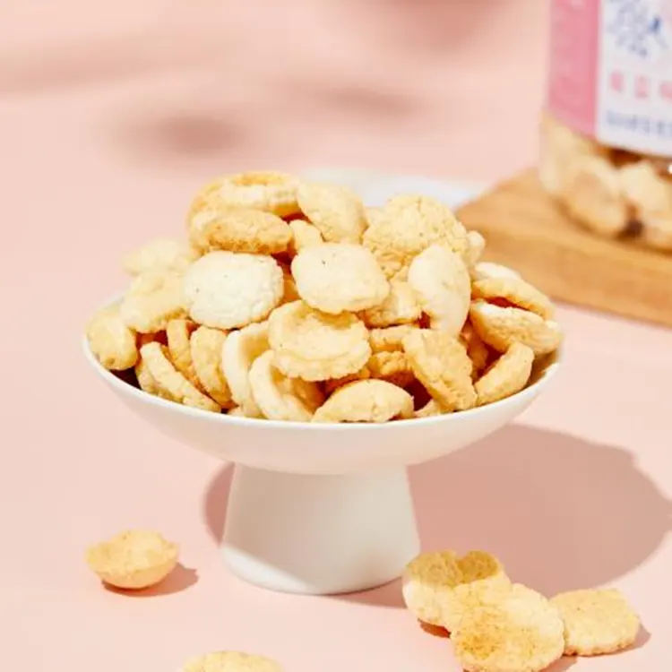 Är Crispy Rice Cracker -skivor vänliga mot människor med dåliga tänder?