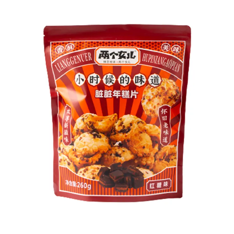260 g Rice Cracker-skivor med smak av brunt socker