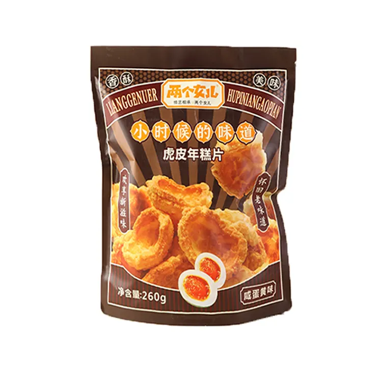 260 g saltad äggula smaksatt ris cracker skivor