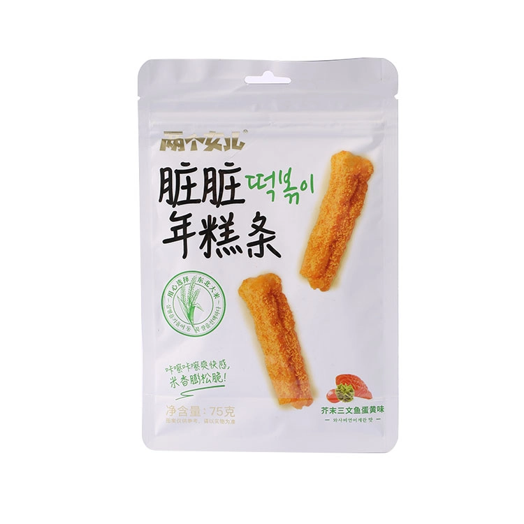 75 g Rice Cracker Strips med smak av senapäggula